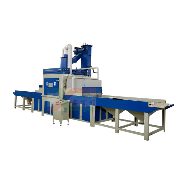 全自動(dòng)輸送式噴砂機(jī)24支搶